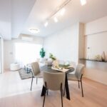 ライオンズマンション両国リバーステージ1004ライオンズマンション両国リバーステージ10Fのリビング・ダイニング