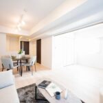 ライオンズマンション両国リバーステージ1004ライオンズマンション両国リバーステージ10Fのリビング・ダイニング