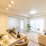 ヴィオスガーデン城山1117ヴィオスガーデン城山1117のリビング・ダイニング