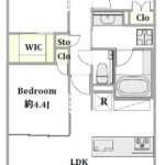 プレミスト神楽坂408 間取り