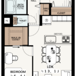 コープ野村大塚207 間取り