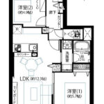 メイツ大森西903 間取り