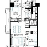 シティコープ豊洲1212 間取り