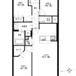 ツインシティ弐番館アルス東砂202 間取り