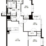 ウイングストリーム氷川台コート201 間取り