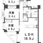 グーディッシュ千歳船橋601 間取り