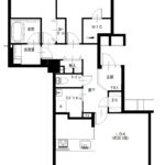 芦花公園プレスティージュ213 間取り