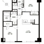 マイキャッスル月島403 間取り