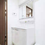 両国緑スカイハイツ607両国緑スカイハイツ607の洗面室