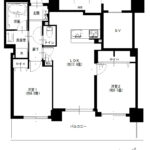 コルサム北千住1402 間取り