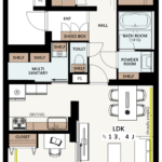 コスモヒルズ東松原I-C 間取り