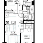目白が丘マンション403 間取り