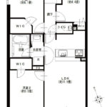 グランドパーク入谷クレアーレ602 間取り