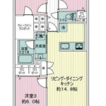 アルファスシティ大島404 間取り