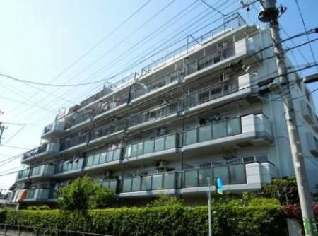 サンマンション金町外観３｜サンマンション金町は昭和62年築、6階建てのマンションです。